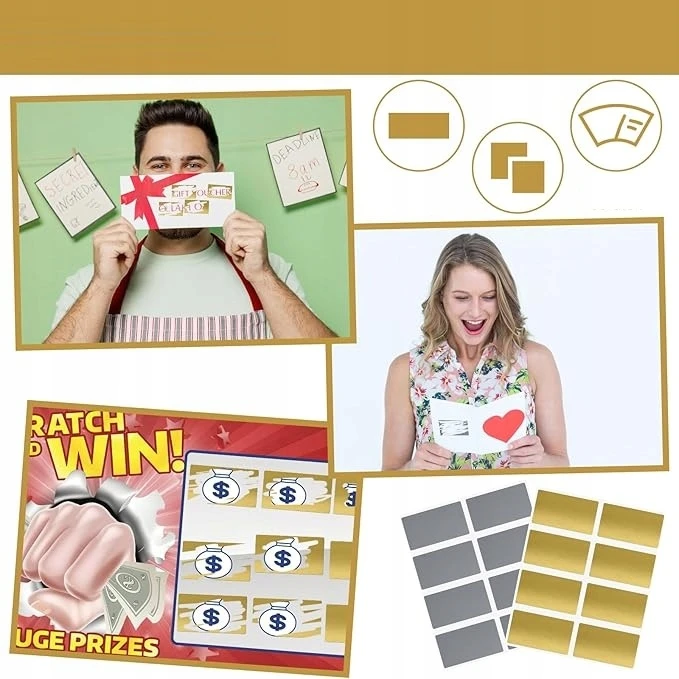 Bez Marki 192 Auksinės ir Sidabrinės Grandinėlės Lipdukai Diy