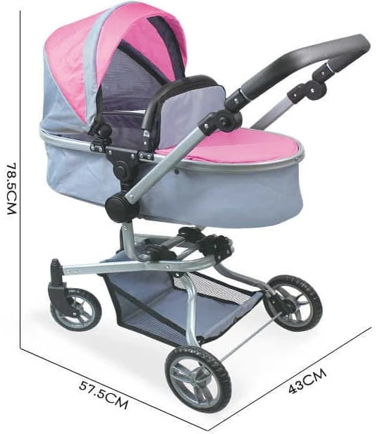 Bez Marki 2-in-1 lėlių vežimėlis, gondola ir vežimėlis