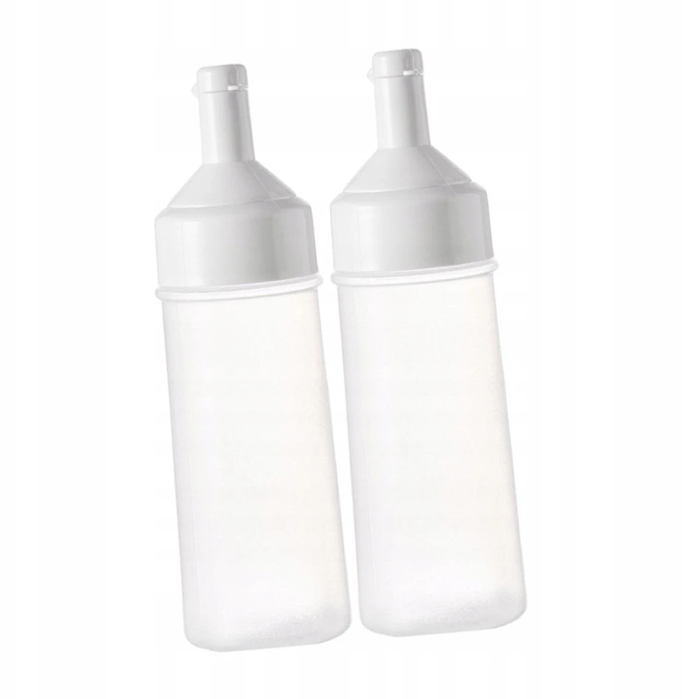 Bez Marki 2 sztuki butelki sałatkowej Dozownik przypraw Buteliukas do wyciskania 500mL Balta