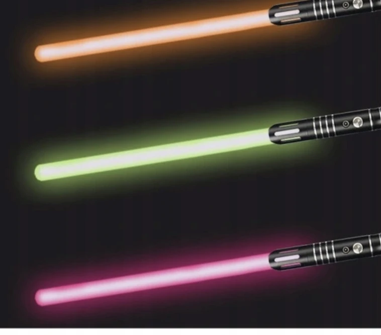 Bez Marki 2IN1 STAR WARS ŽAISLINIS METALINĖS RANKENĖS ŠVIESOS KAVYBĖS SVĖTINANTIS GARSU 80cm