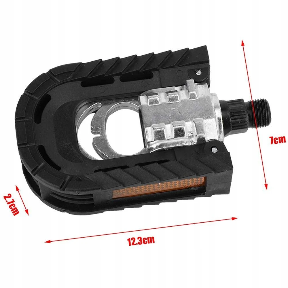 Bez Marki 2X DVIRAČIO PEDALAI, SULANKSTAMI NESLYDUS PEDALAI, ALUMINIO LYDINIS