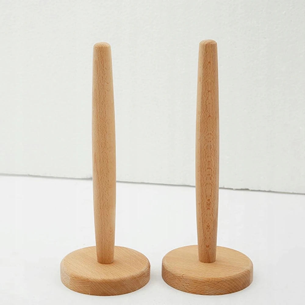 Bez Marki 32 cm BUKO MEDIENOS ritinys tualetiniam popieriui TAŠKAS / STOVAS Sandėliukas Vonios kambarys Laisvas stovas