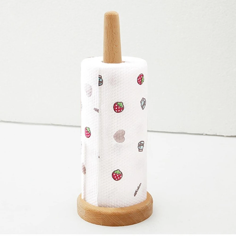 Bez Marki 32 cm BUKO MEDIENOS ritinys tualetiniam popieriui TAŠKAS / STOVAS Sandėliukas Vonios kambarys Laisvas stovas
