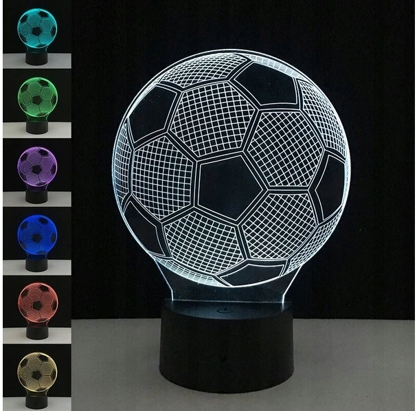 Bez Marki 3d Led Naktinė Lempa Arklys 16 Spalvų Usb Nuotolinio Valdymo Pultelis