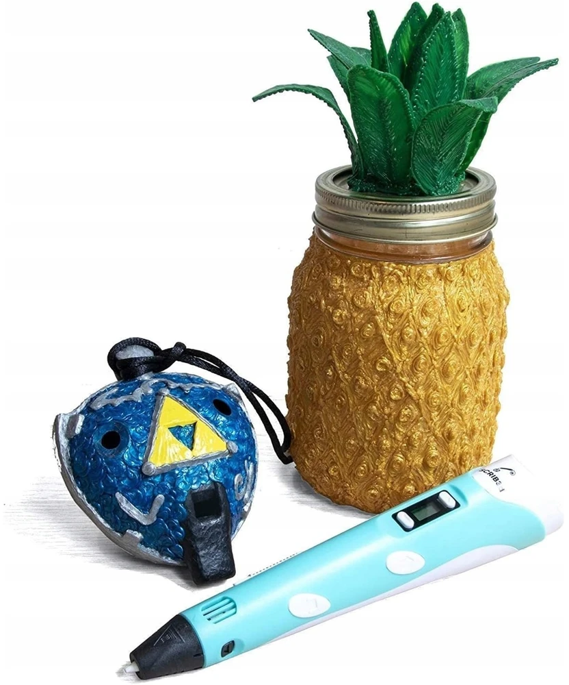 Bez Marki 3D PEN MAGIC PEN II KARTOS LED TEMPERATŪRA 1,75 mm PLA PRO