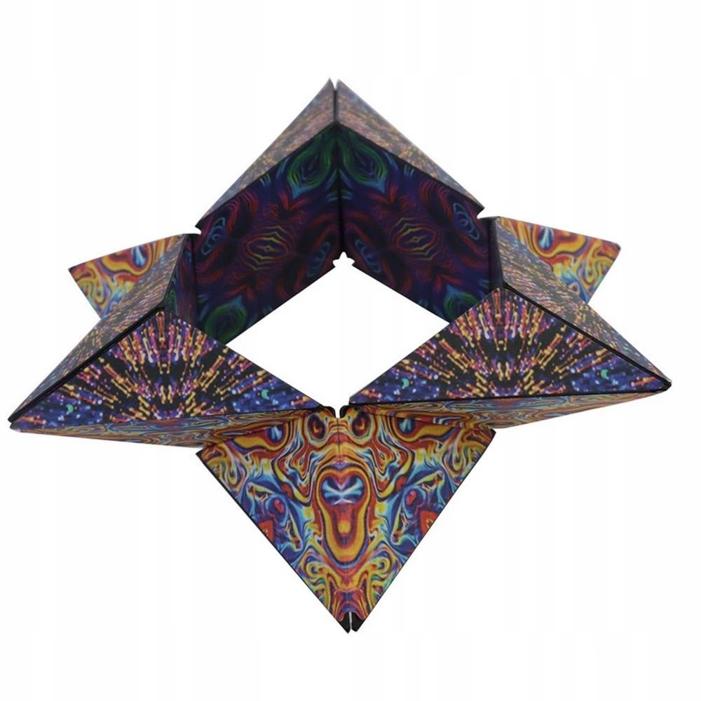 Bez Marki 3D SPATIAL MAGIC ANTISRESS MAGNETINIS KUBAS