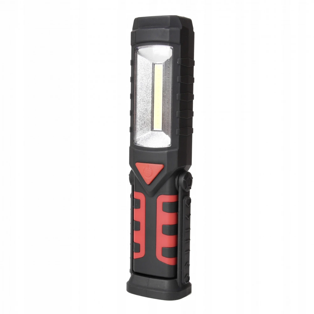 Bez Marki 3in1 LED žibintuvėlis 3W COB + 1W LED, šaltai baltas (6000K), įkraunamas