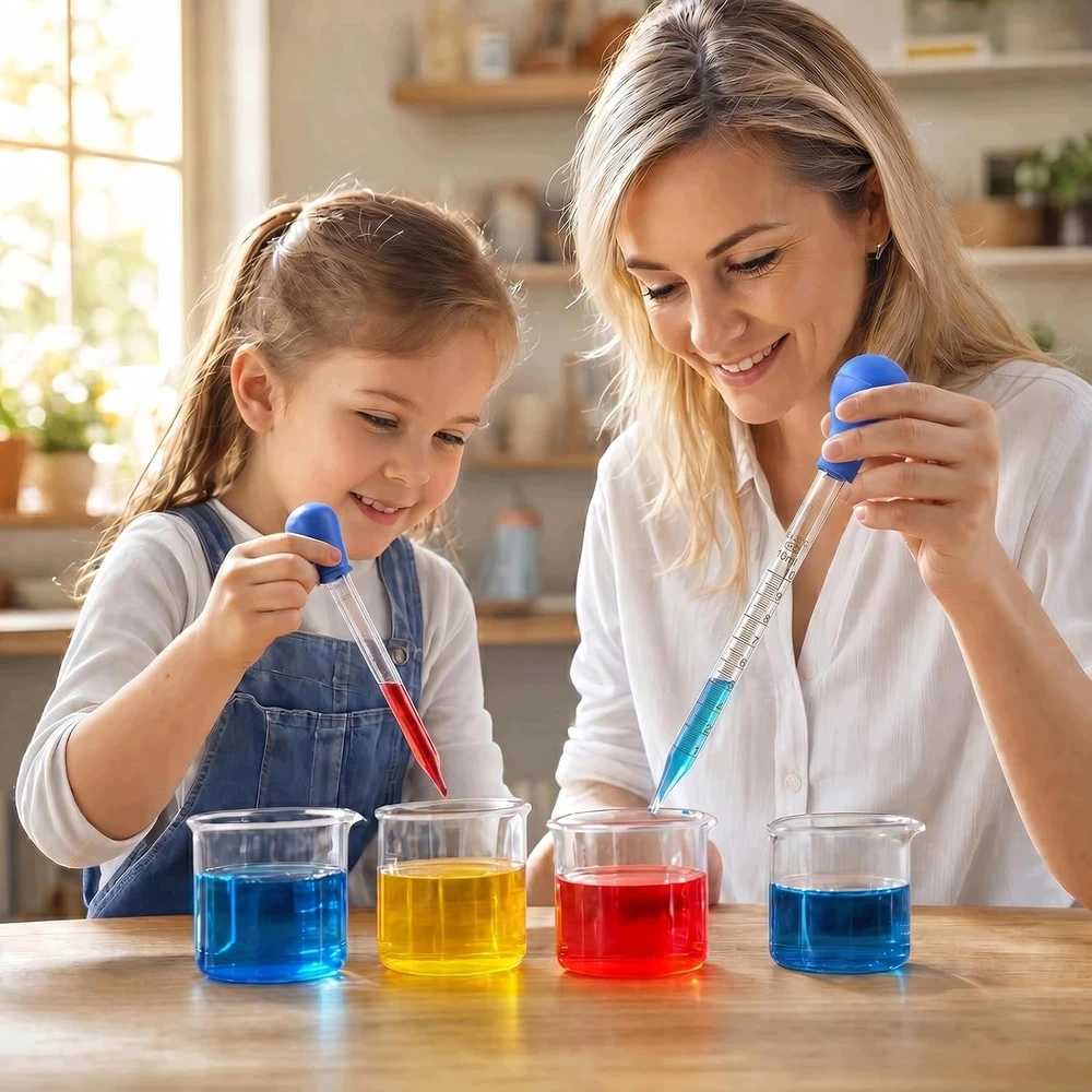 Bez Marki 4 VIENETŲ PIPEČIŲ RINKINYS 5ml 10ML STIKLINĖ MEDŽIAGA, NAUDOJAMA PAKARTOTINĖ