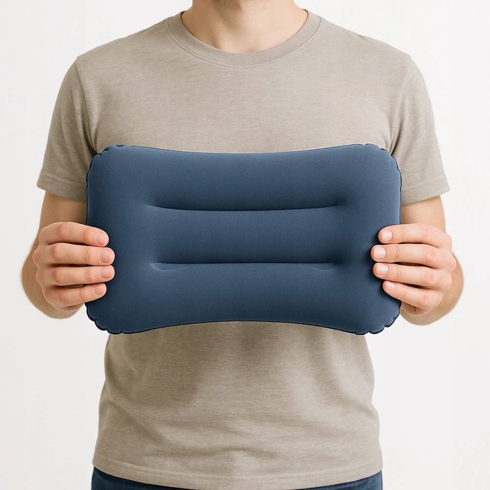 Bez Marki 4 Vnt. Pripučiamos Kempingo Pagalvės - Ergonomiška Kelioninė Pagalvė