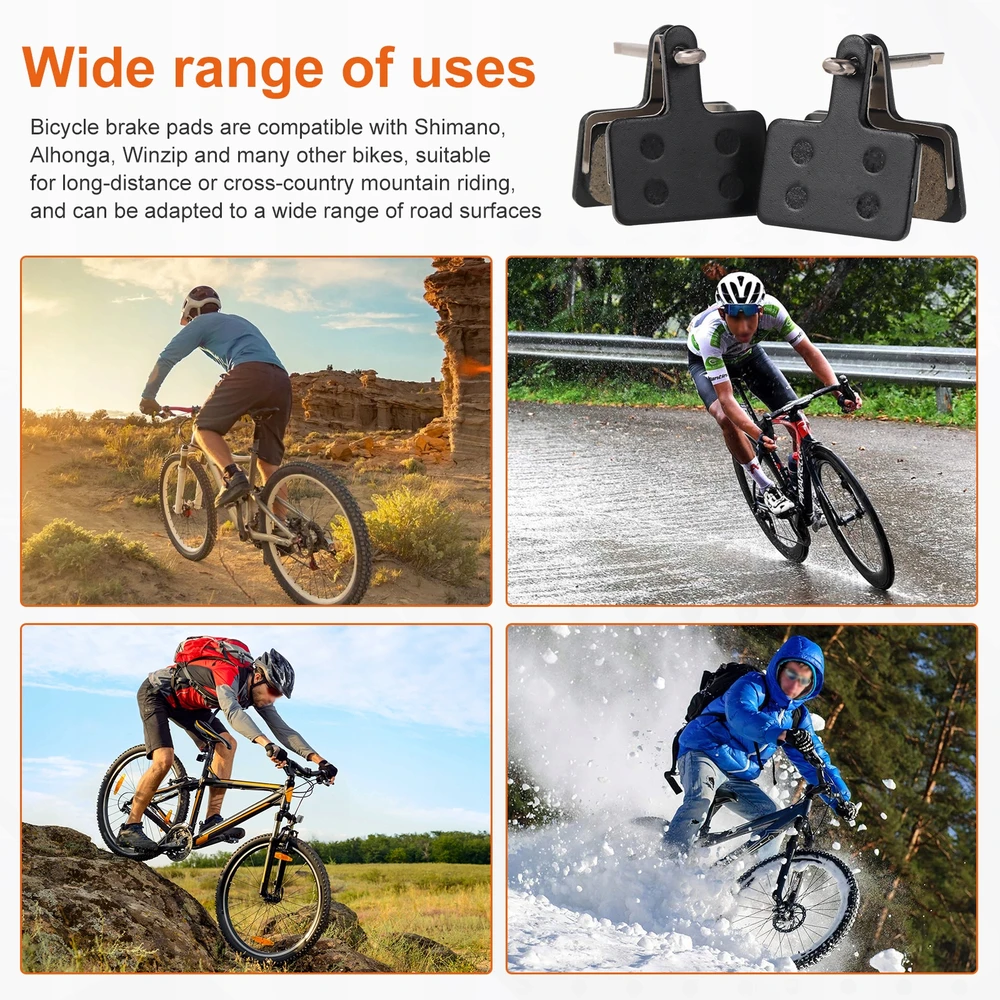 Bez Marki 4PARY Kaladėlės HAMULCOWE ROWEROWE TOKŁADZINY ARCZOWE SHIMANO TEKTRO DEORE TRP