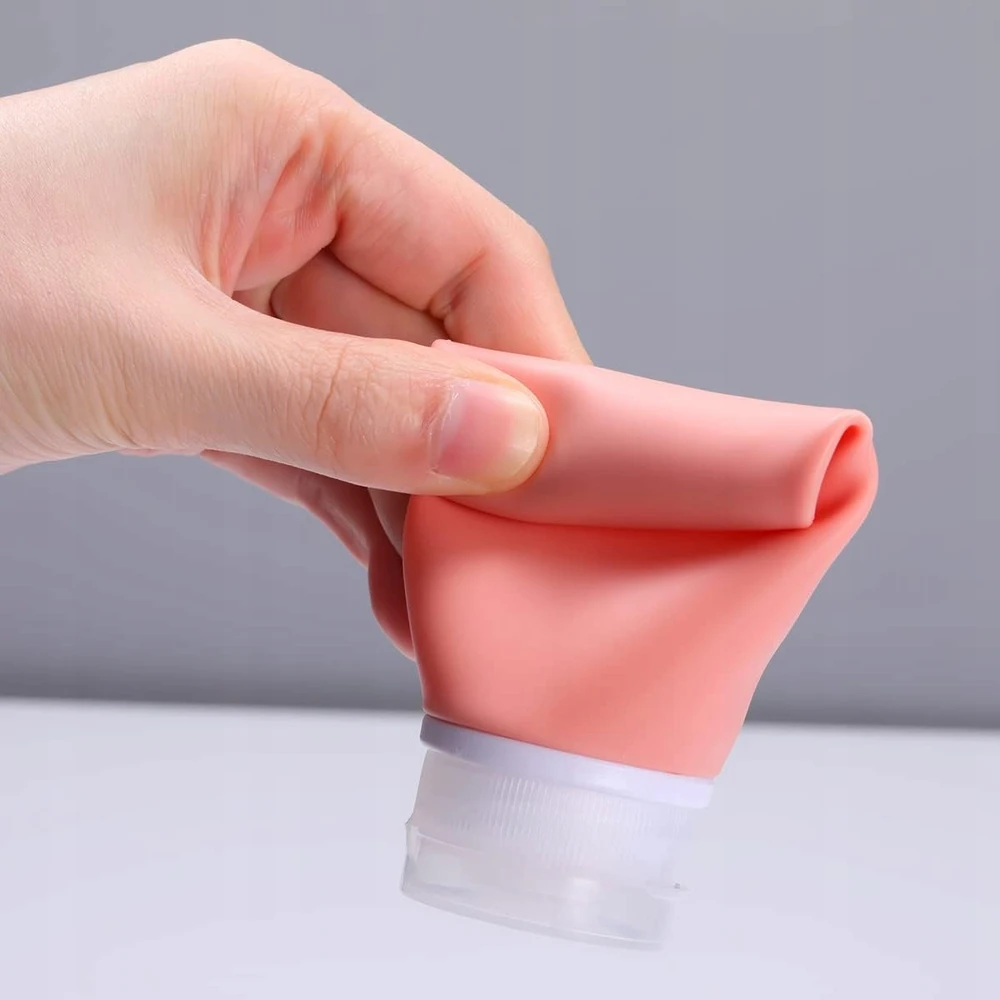 Bez Marki 4x Silikoninės kelioninės buteliukų rinkinys, 60ml