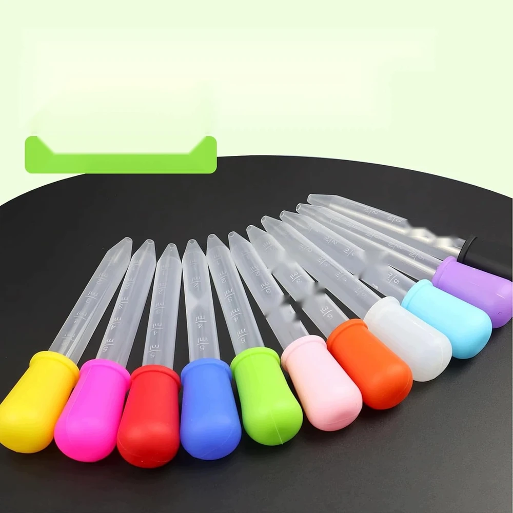 Bez Marki 5ml PIPETINĖ 12Vnt. SLIKONINĖ PLASTIKO LABORATORINĖ VIRTUVĖ