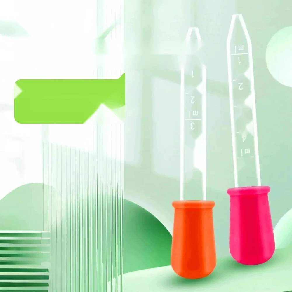 Bez Marki 5ml PIPETINĖ 12Vnt. SLIKONINĖ PLASTIKO LABORATORINĖ VIRTUVĖ