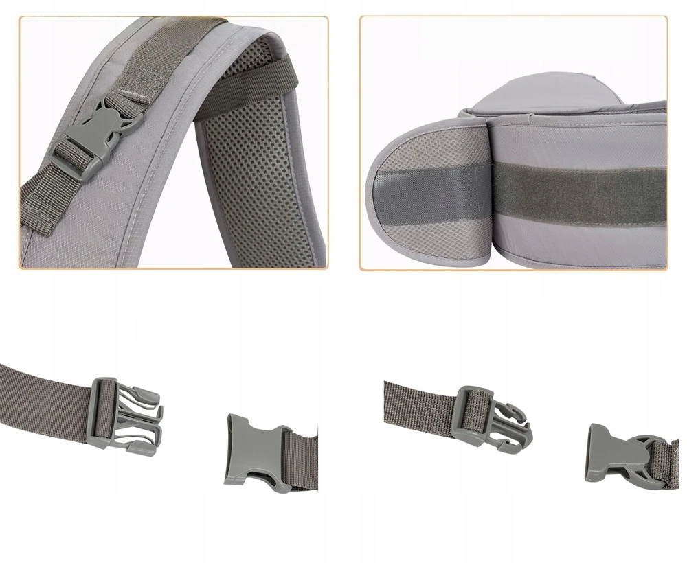 Bez Marki 6in1 nešioklė klubams, ergonomiška, 25kg, 0-36 mėn