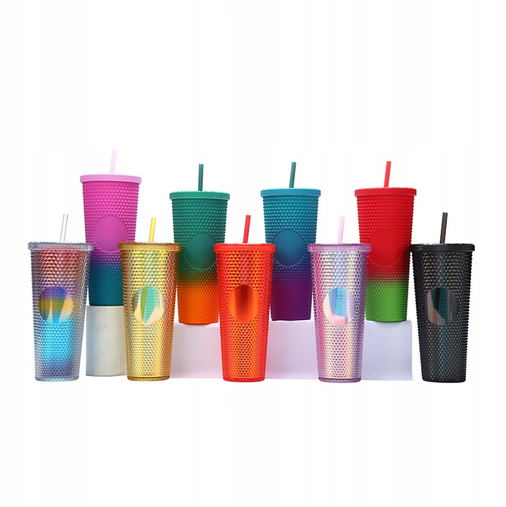Bez Marki 710ML/24OZ Didelės talpos vandens puodelis, pilnai dygliuotas