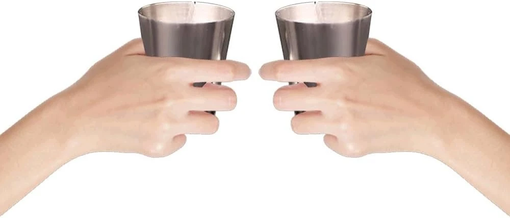 Bez Marki 8 UNCIJŲ 220 ML DOVANŲ RINKINYS JUOKINGI AKINIAI