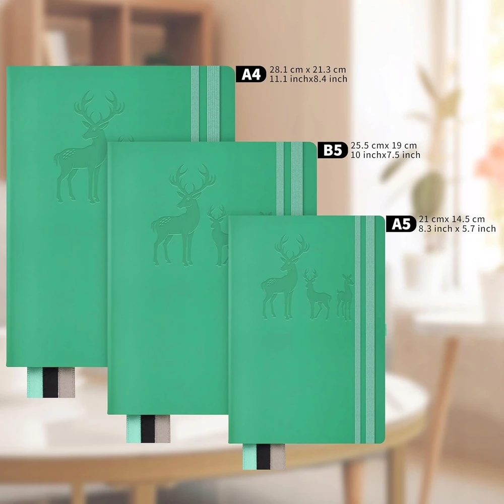 Bez Marki A5 360 PUSLAPŲ SUNKUS LINIJAUS POPIERIUS 100GSM ŽURNALO DIENORAŠTIS