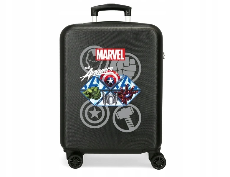 Bez Marki ABS kelioninis lagaminas AVENGERS Heroes, 55x38x20cm, 34L, 4961121 (mažas)