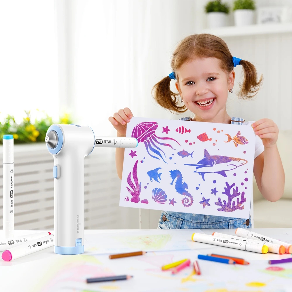 Bez Marki Airbrush komplektas długopis do malowania w sprayu