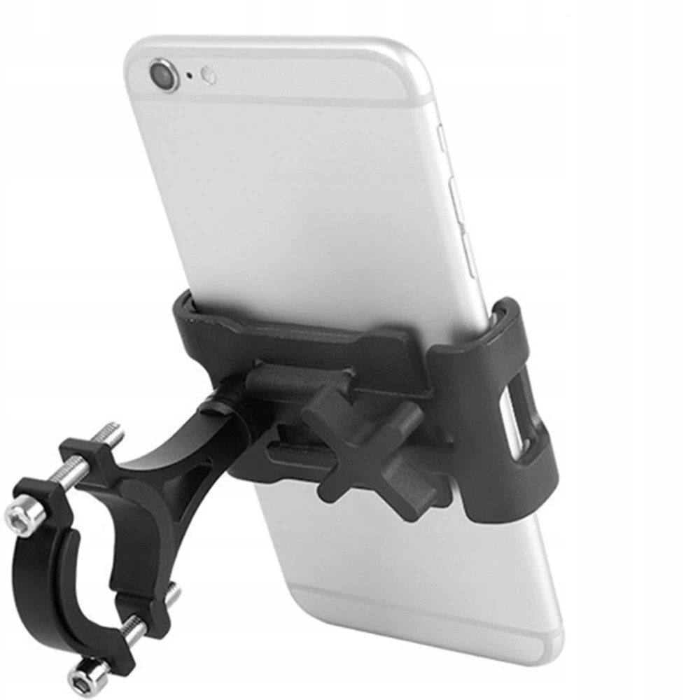 Bez Marki Aliuminio telefono laikiklis dviračiui, motociklui 3,5-6,5" 360°