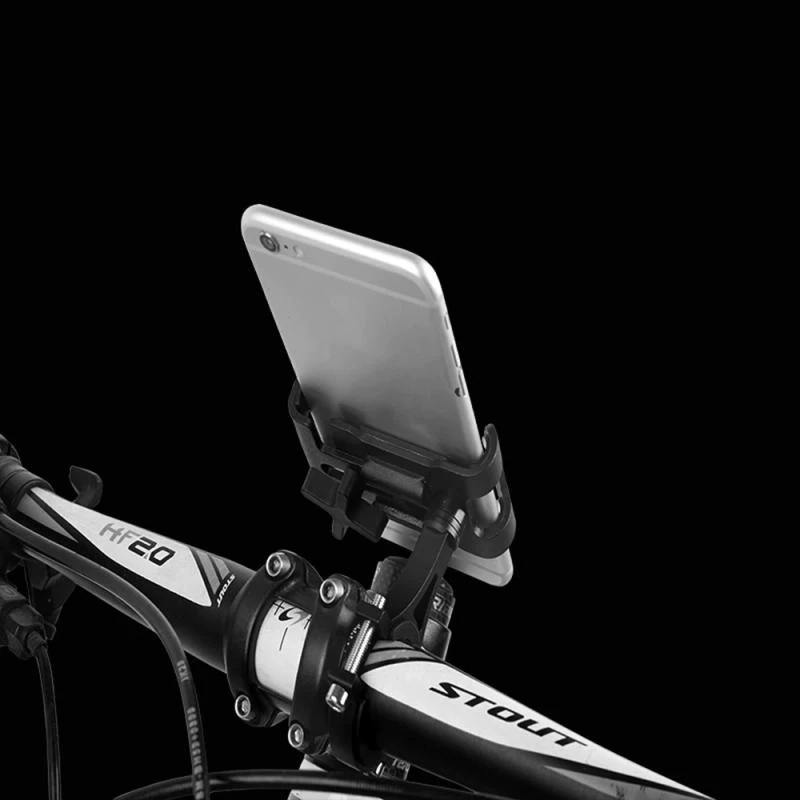 Bez Marki Aliuminio telefono laikiklis dviračiui, motociklui 3,5-6,5" 360°