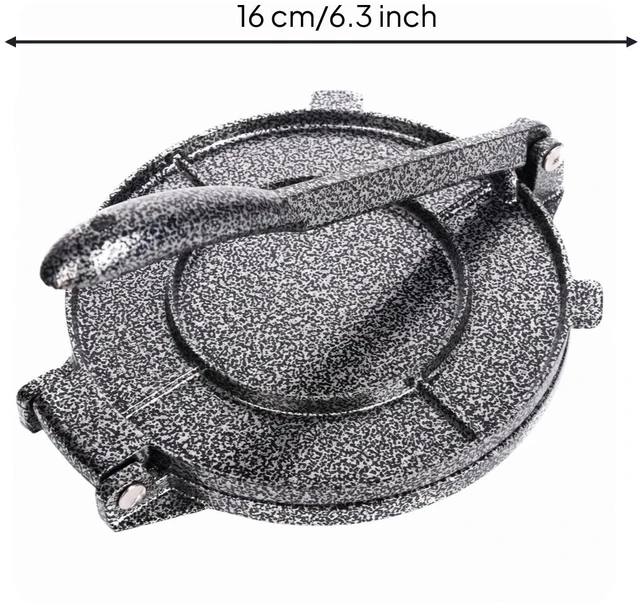 Bez Marki Aliuminio tortilijos presas plokščias presavimo paviršius Rankinis tortilijos presas 16 CM