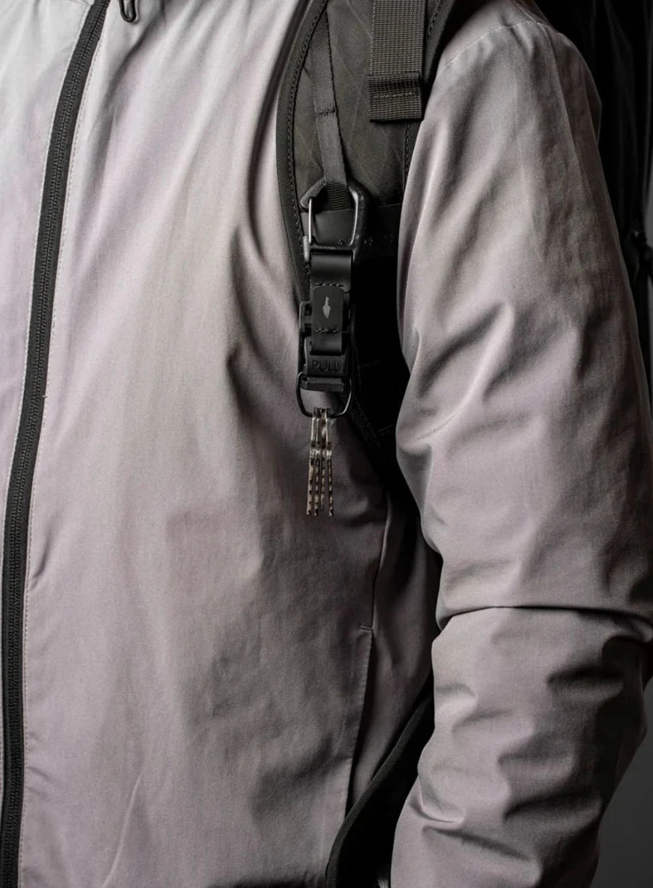 Bez Marki Alpaka Hub Carabiner Standard - Juodas