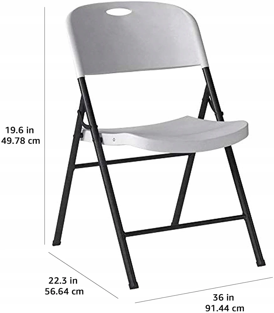 Bez Marki Amazon Basics kėdė balta 4 vnt.