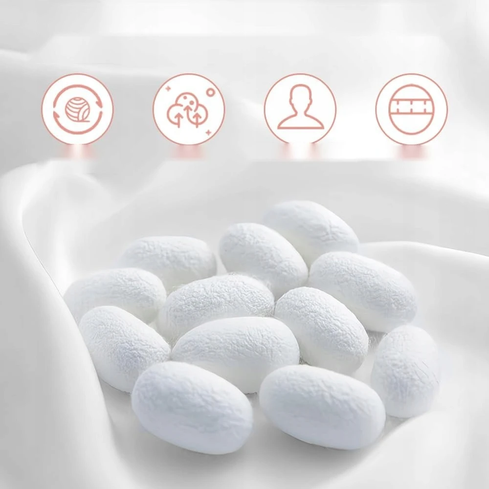 Bez Marki ANKSTESNĖS 3 VIENETĖS MULBERRY SILK MINKŠTAS ELASTINGAS SUstiprintas prašmatnus ILGAUS