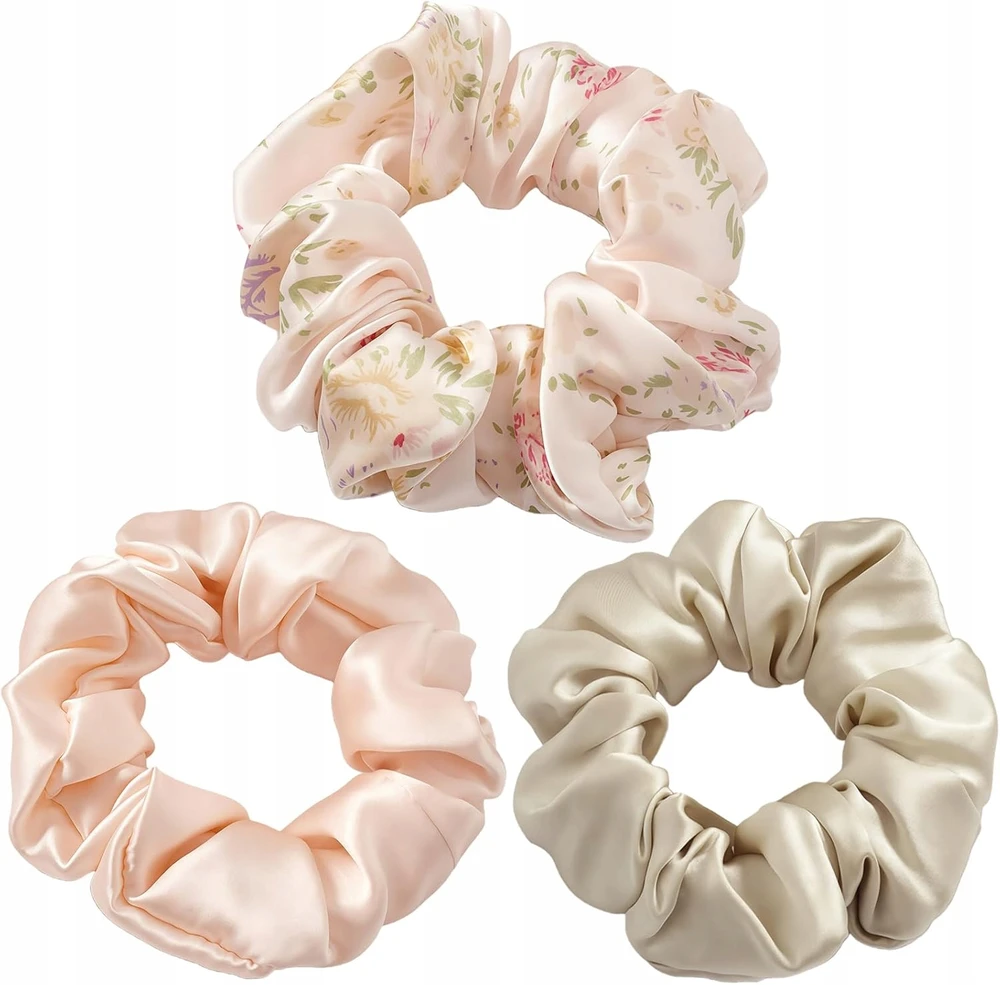 Bez Marki ANKSTESNĖS 3 VIENETĖS MULBERRY SILK MINKŠTAS ELASTINGAS SUstiprintas prašmatnus ILGAUS
