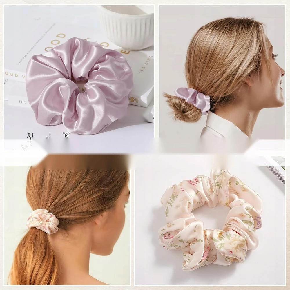 Bez Marki ANKSTESNĖS 3 VIENETĖS MULBERRY SILK MINKŠTAS ELASTINGAS SUstiprintas prašmatnus ILGAUS