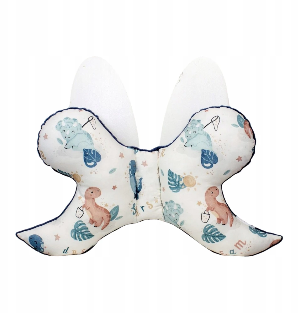 Bez Marki ANTI-SHOCK BUTTERFLY PAGALVĖ Dino Dream Baltas