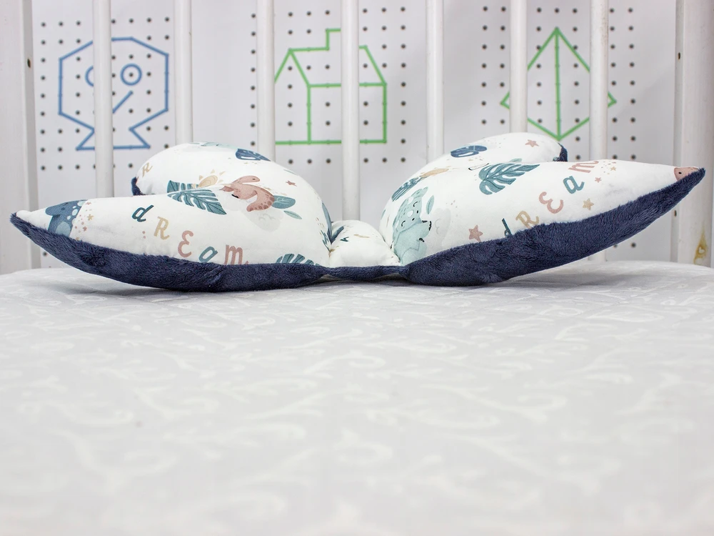 Bez Marki ANTI-SHOCK BUTTERFLY PAGALVĖ Dino Dream Baltas