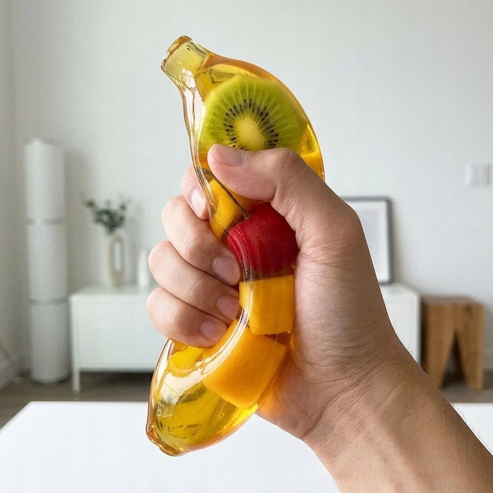 Bez Marki Antistresinis bananų sensorinis žaislas