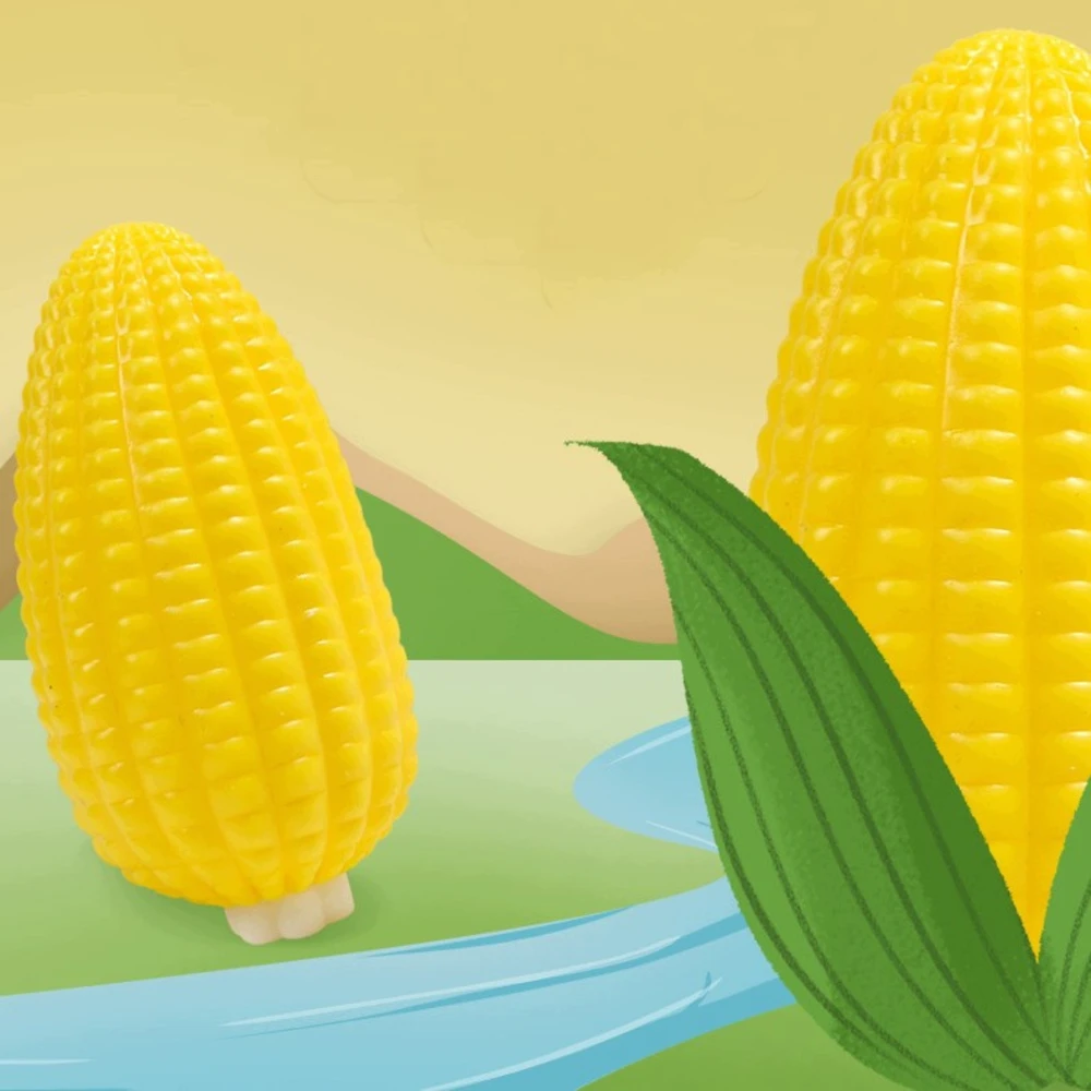 Bez Marki ANTISTRESINIS KUKURŪZŲ MINKŠTAS JAUTINIS ŽAISLAS XXL SQUISHY