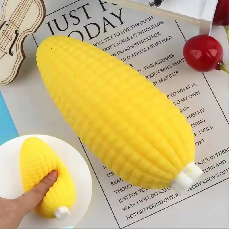 Bez Marki ANTISTRESINIS KUKURŪZŲ MINKŠTAS JAUTINIS ŽAISLAS XXL SQUISHY