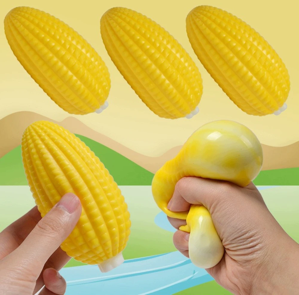 Bez Marki ANTISTRESINIS KUKURŪZŲ MINKŠTAS JAUTINIS ŽAISLAS XXL SQUISHY
