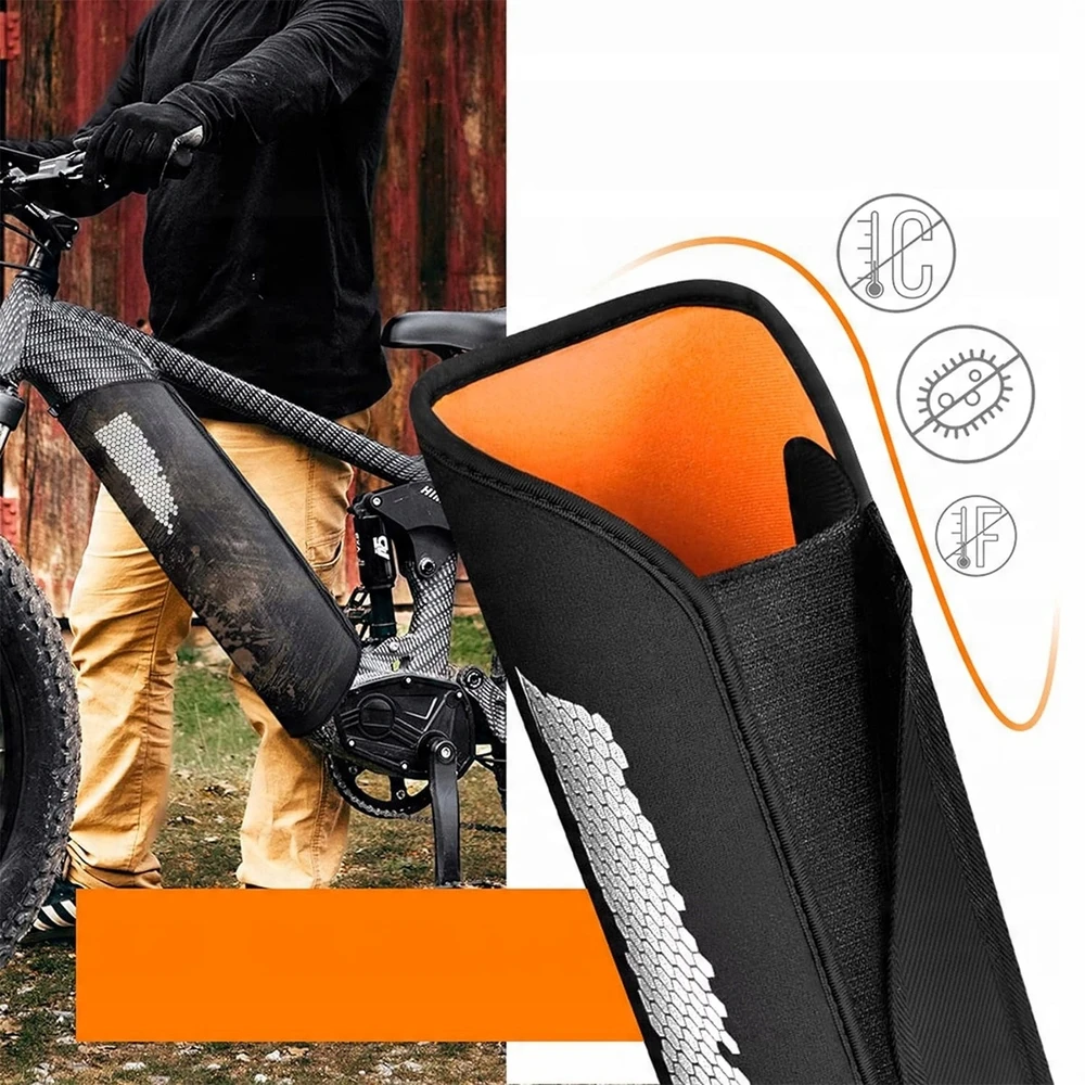 Bez Marki Apsauginis E-bike akumuliatoriaus dangtelis elektriniam dviračiui