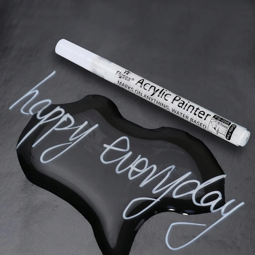 Bez Marki Artmagico marker akrylowy 5 vnt juoda 0,7 mm