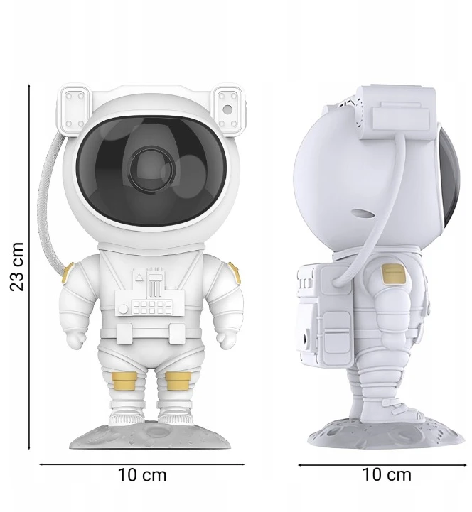 Bez Marki Astronautas projektorius su Bluetooth garsiakalbiu ir pulteliu