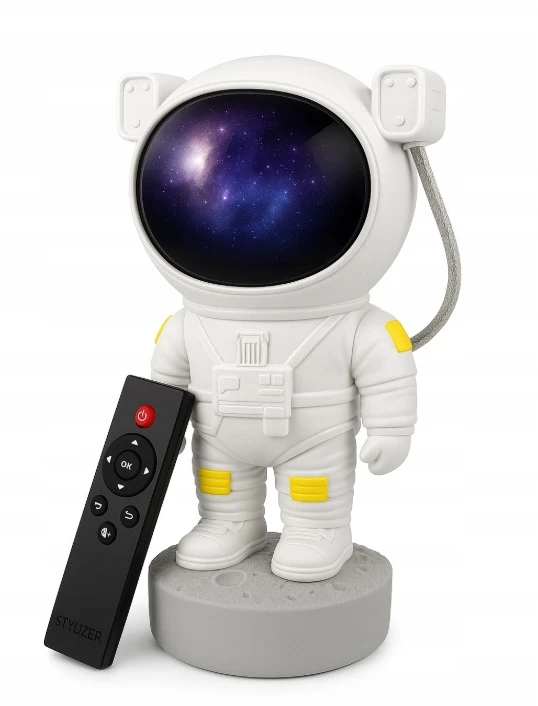 Bez Marki Astronautas projektorius su Bluetooth garsiakalbiu ir pulteliu