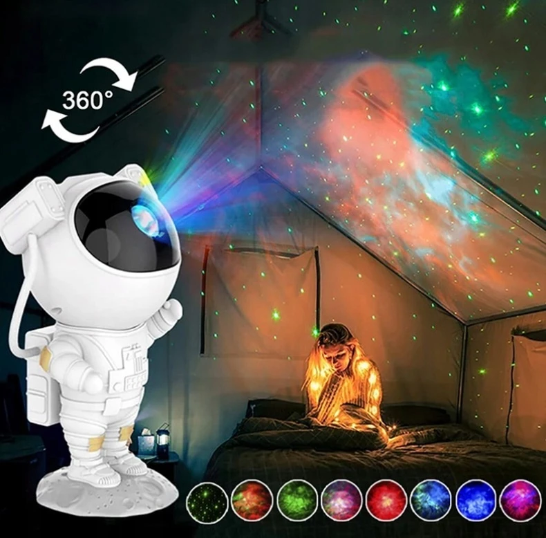 Bez Marki Astronautas projektorius su Bluetooth garsiakalbiu ir pulteliu