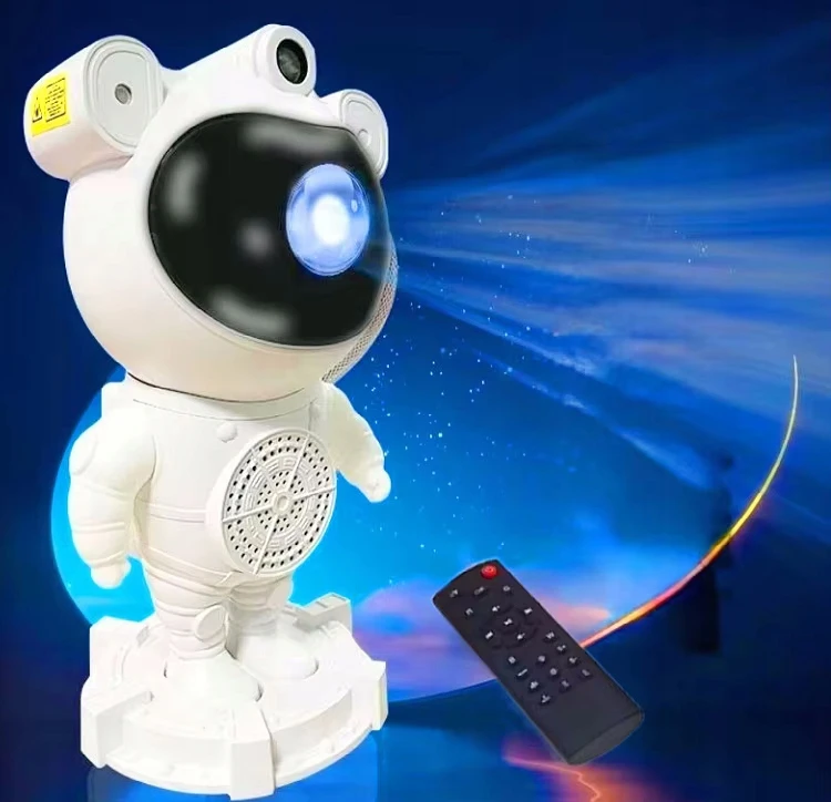 Bez Marki Astronautų projektorius su Bluetooth ir muzika