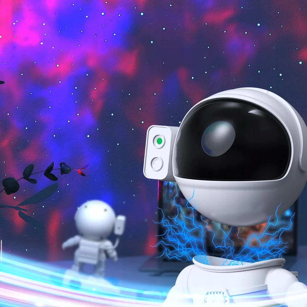 Bez Marki Astronautų projektorius: žvaigždžių, galaktikų, Bluetooth garsiakalbis