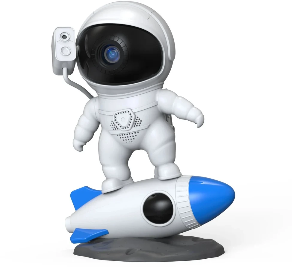Bez Marki Astronautų projektorius: žvaigždžių, galaktikų, Bluetooth garsiakalbis