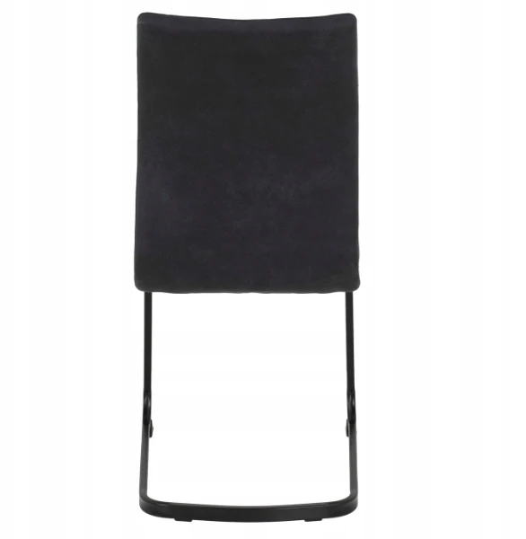 Bez Marki ATRAMOSIOS KĖDĖS 2 Vnt 102X45X65 CM JUODOS PIA LOFT VALGOMO KAMBARIAI