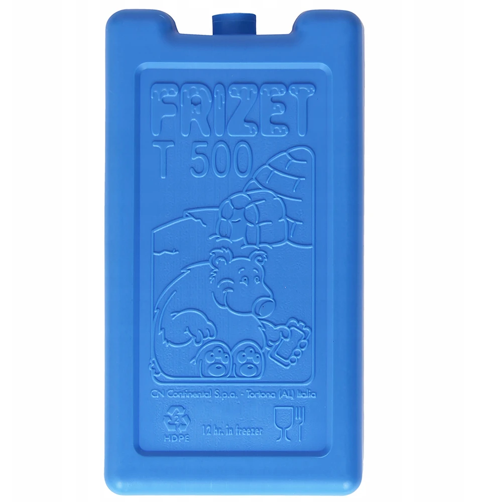 Bez Marki Aušinimo įdėklai turistiniam šaldytuvui termo maišeliui FRIZET, 4x 500 ml