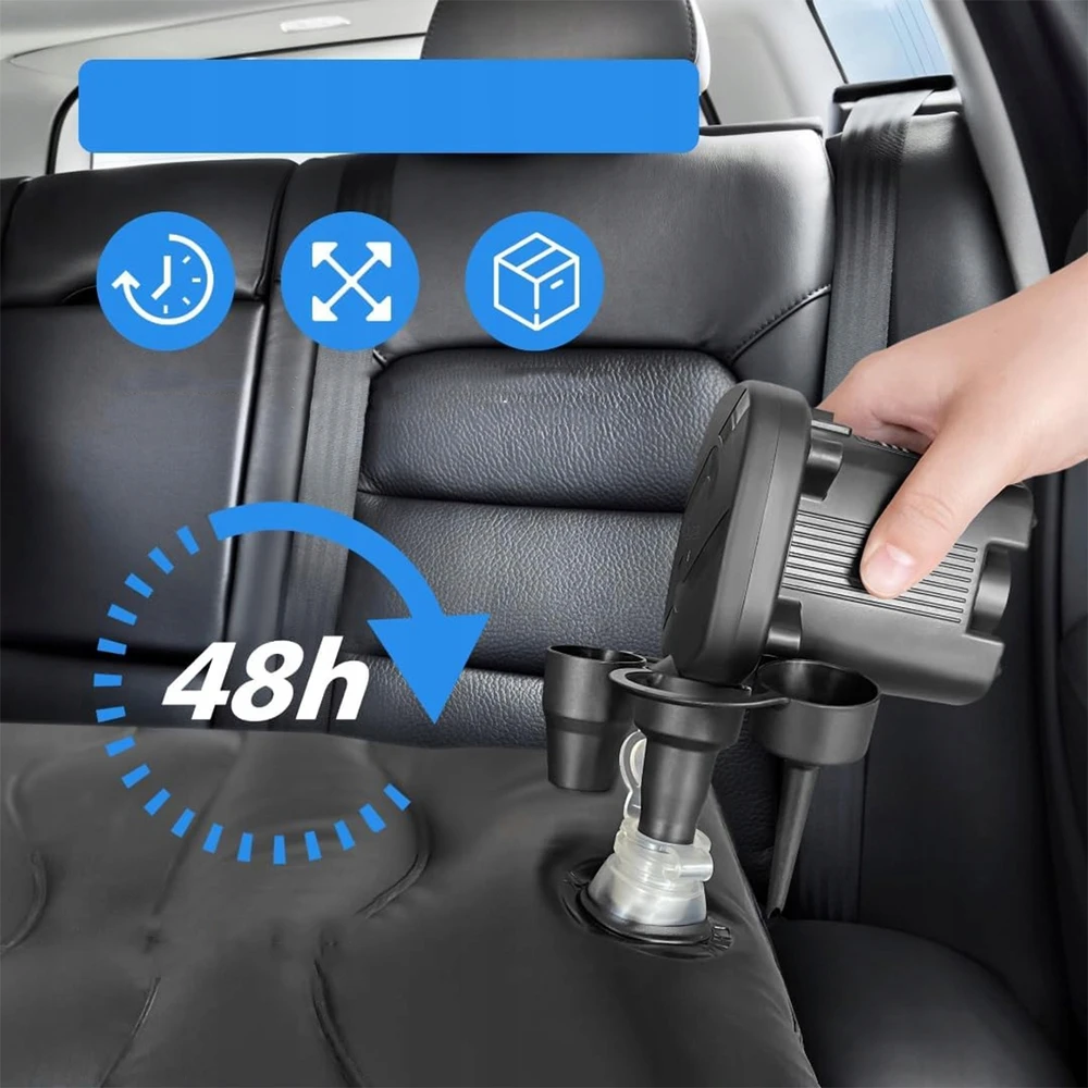 Bez Marki AUTOMOBILINIS ČIUŽINIS XXL 174 x 126x14 cm visureigio automobilio lova + SIURBLYS