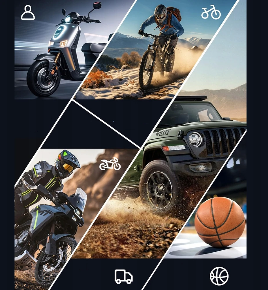 Bez Marki AUTOMOBILIŲ KOMPRESORIUS DVIRAČIO SIURBLYS + USB-C BATERIJOS MAITINIMO BANKAS