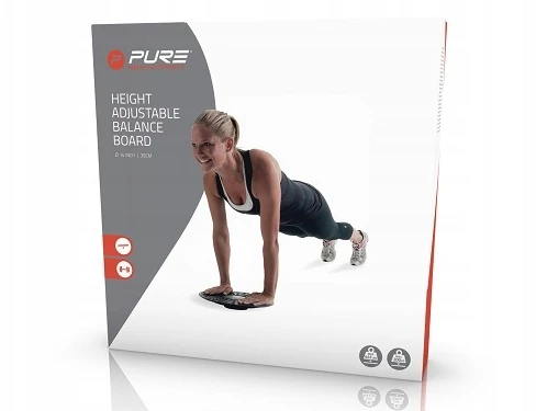 Bez Marki Pure2Improve | Adjustable Balance Board | Juodas/Raudona